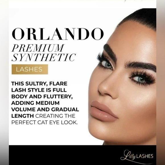 NEW Lilly Lashes Premium Mink Synthetic ~ Orlando - Picture 2 of 6